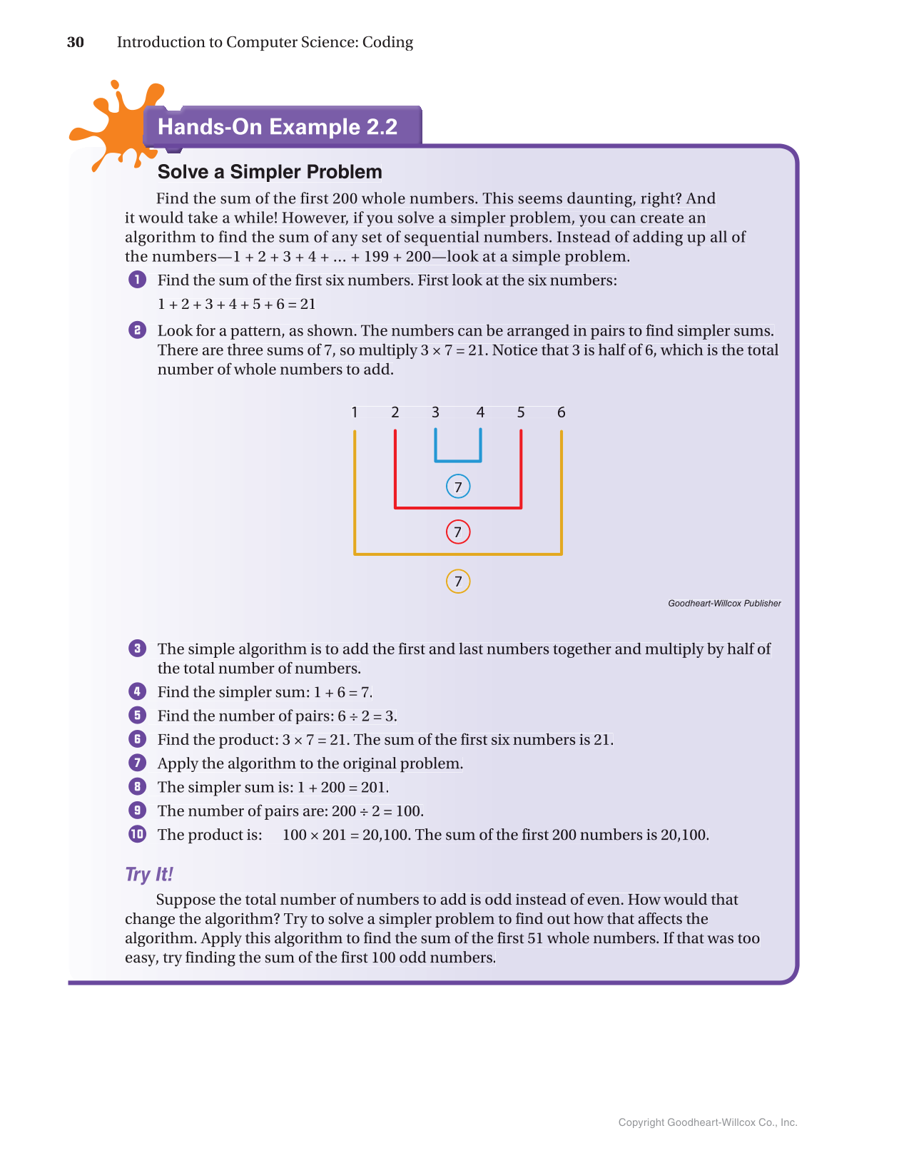 Introduction to Computer Science: Coding, 1st Edition page 30
