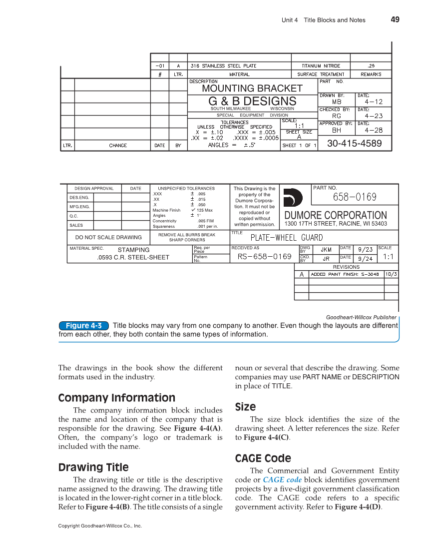 Machine Trades Print Reading, 6th Edition page 49