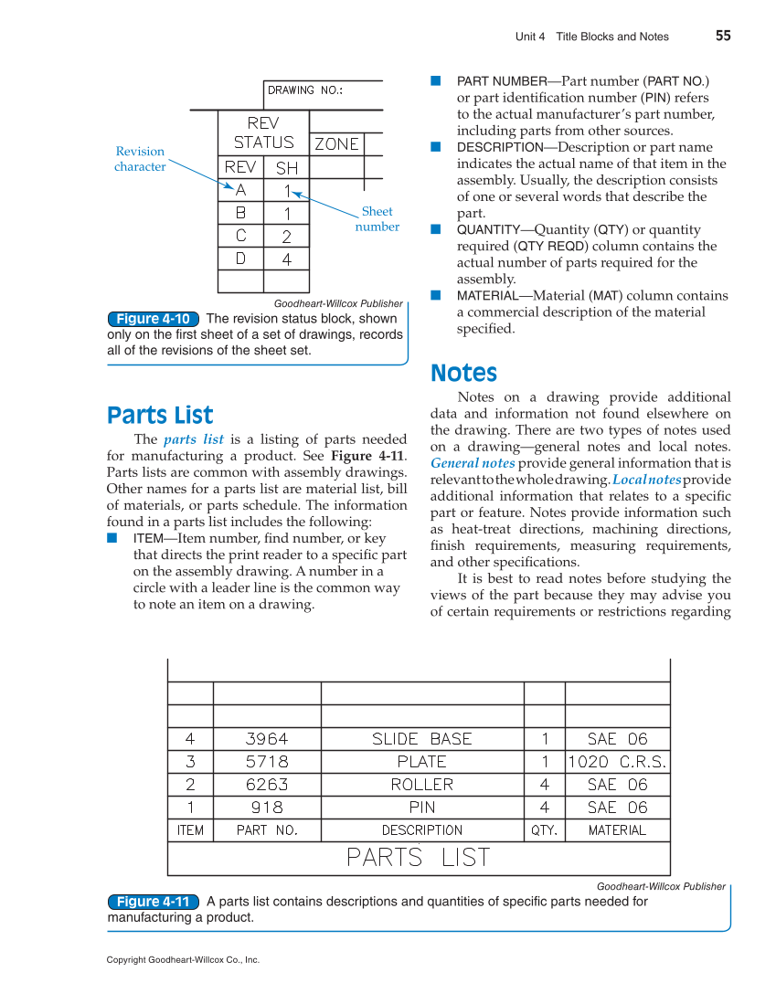 Machine Trades Print Reading, 6th Edition page 55