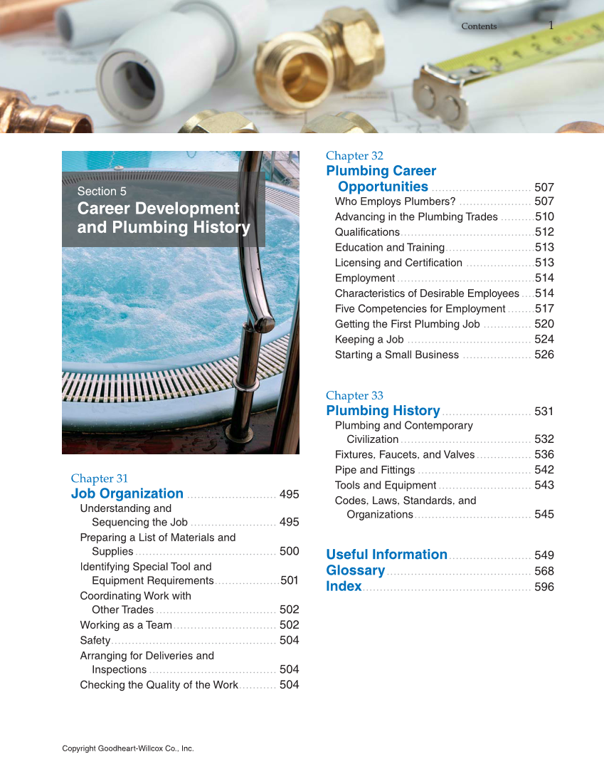 Modern Plumbing, 8th Edition page 1