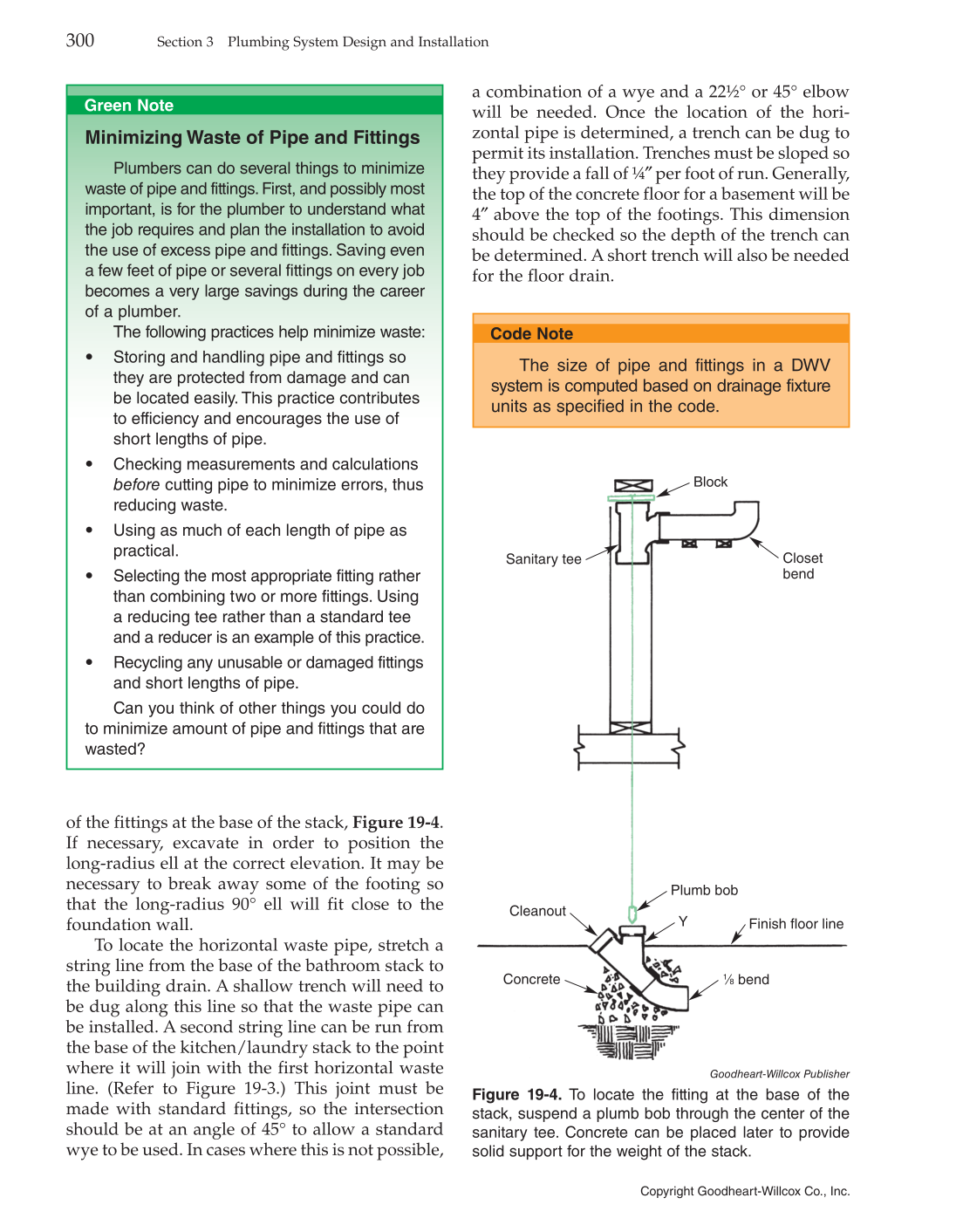 Modern Plumbing, 8th Edition page 300
