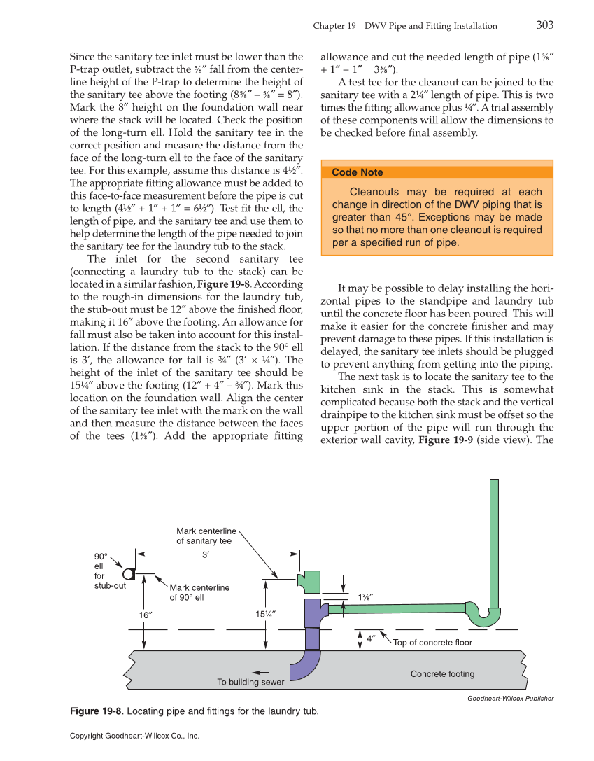 Modern Plumbing, 8th Edition page 303