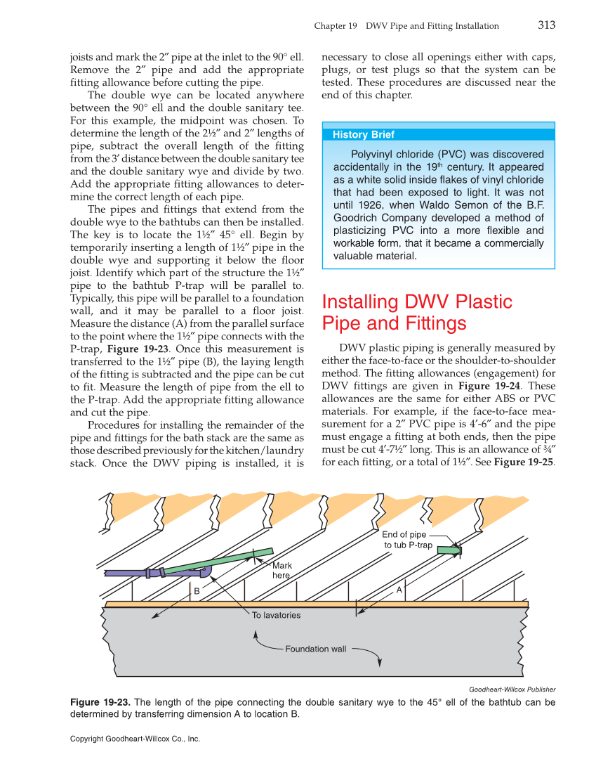 Modern Plumbing, 8th Edition page 313
