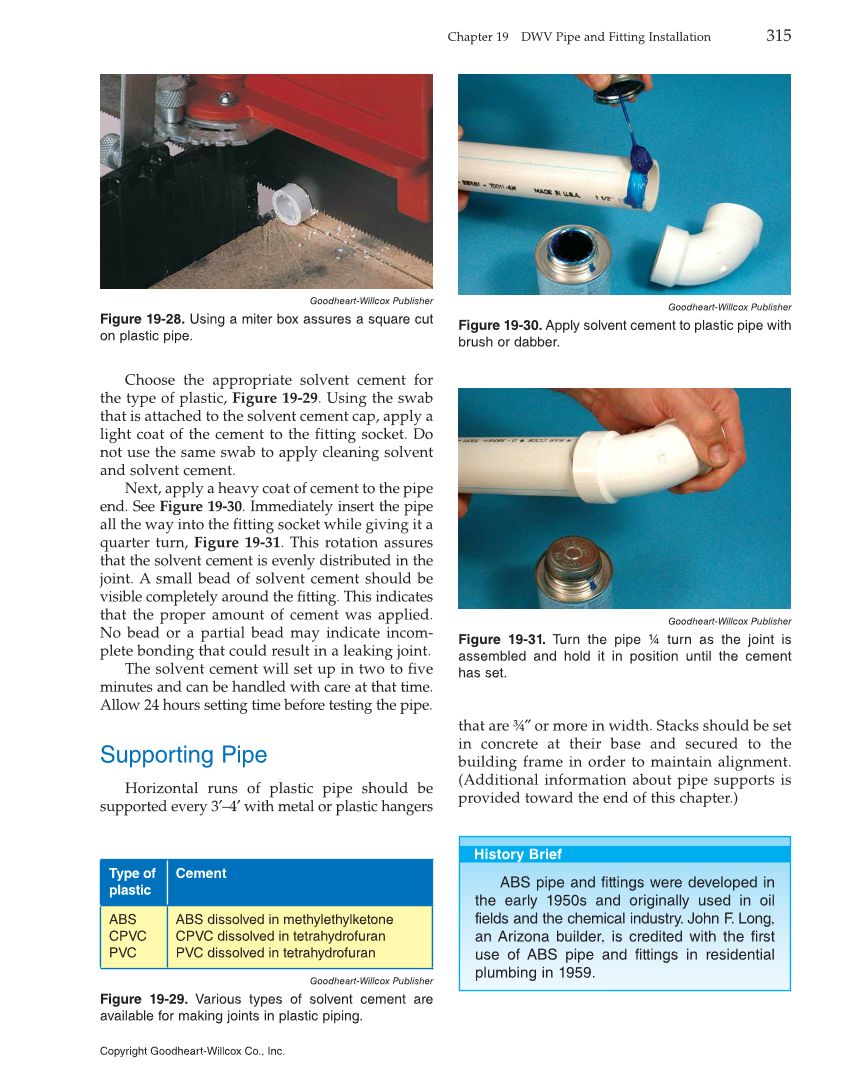 Modern Plumbing, 8th Edition page 315