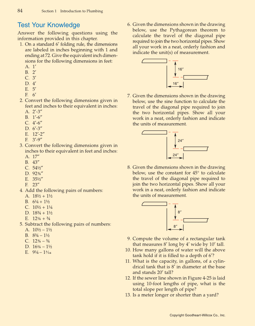 Modern Plumbing, 8th Edition page 84