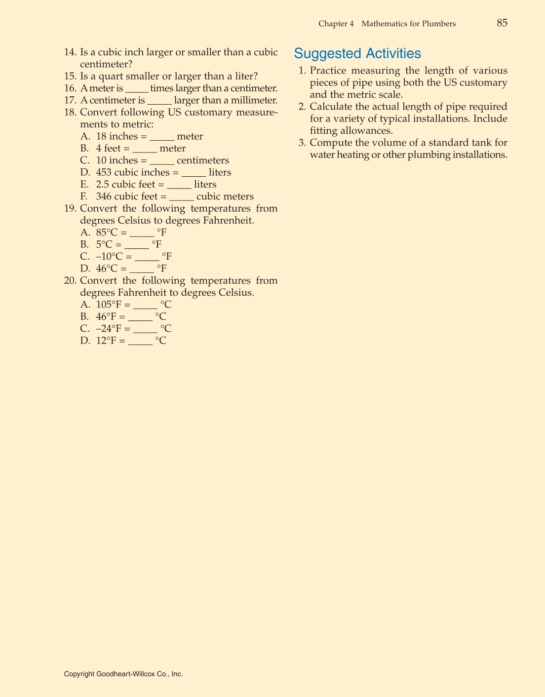 Modern Plumbing, 8th Edition page 85
