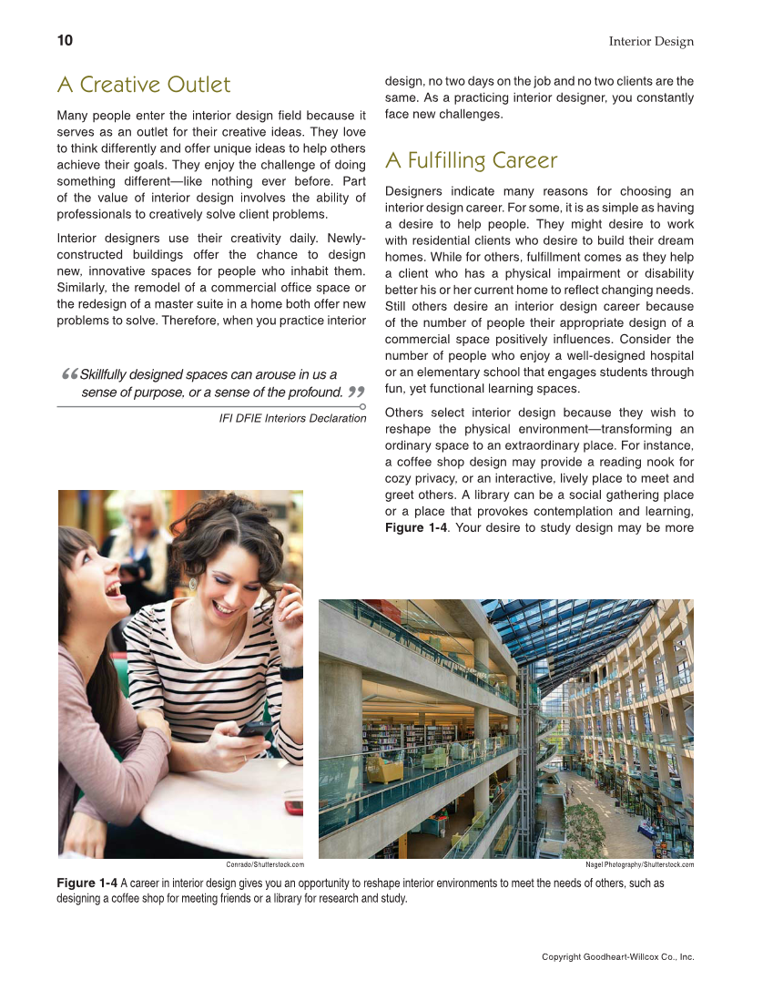 Interior Design, 1st Edition page 10