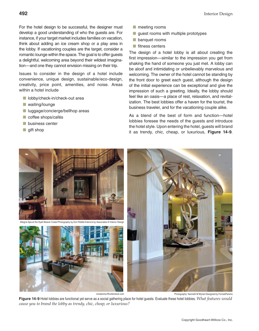 Interior Design, 1st Edition page 492