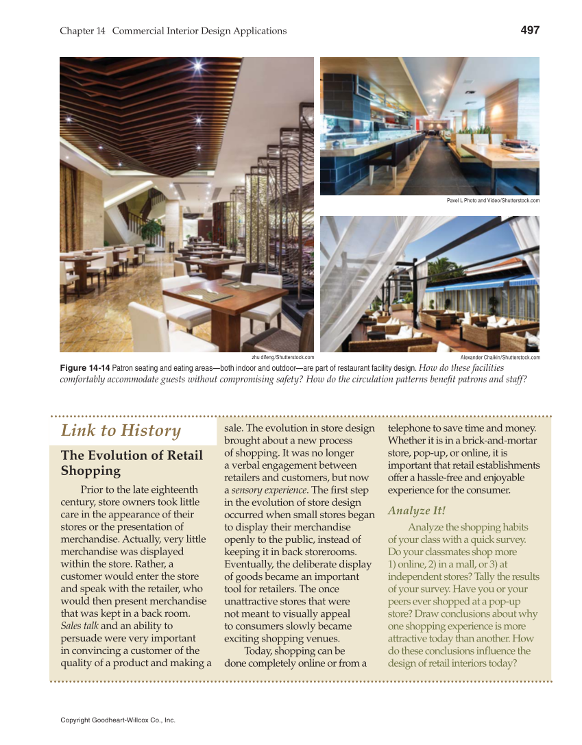 Interior Design, 1st Edition page 497