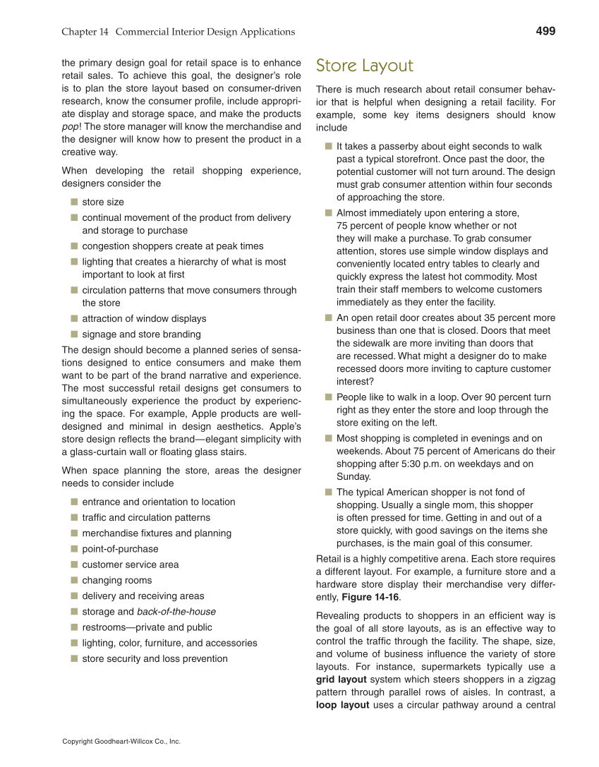 Interior Design, 1st Edition page 499