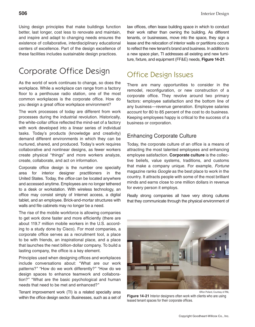 Interior Design, 1st Edition page 506