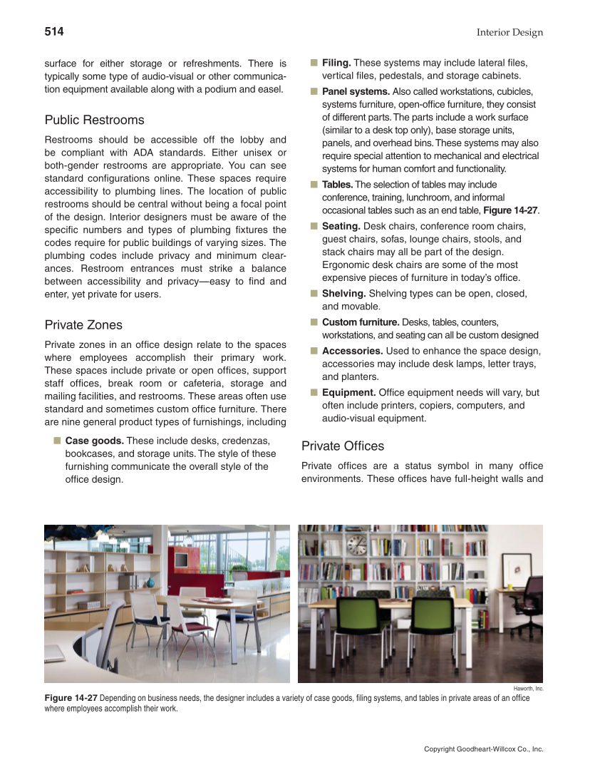 Interior Design, 1st Edition page 514