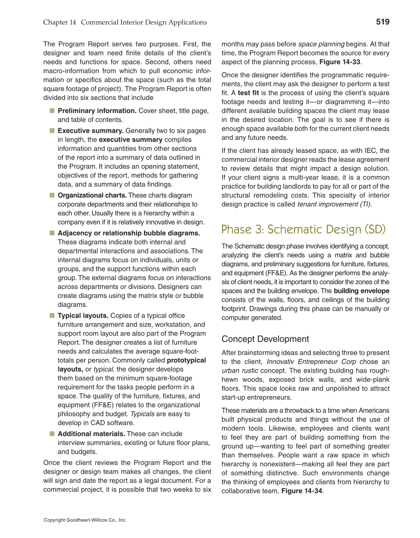 Interior Design, 1st Edition page 519