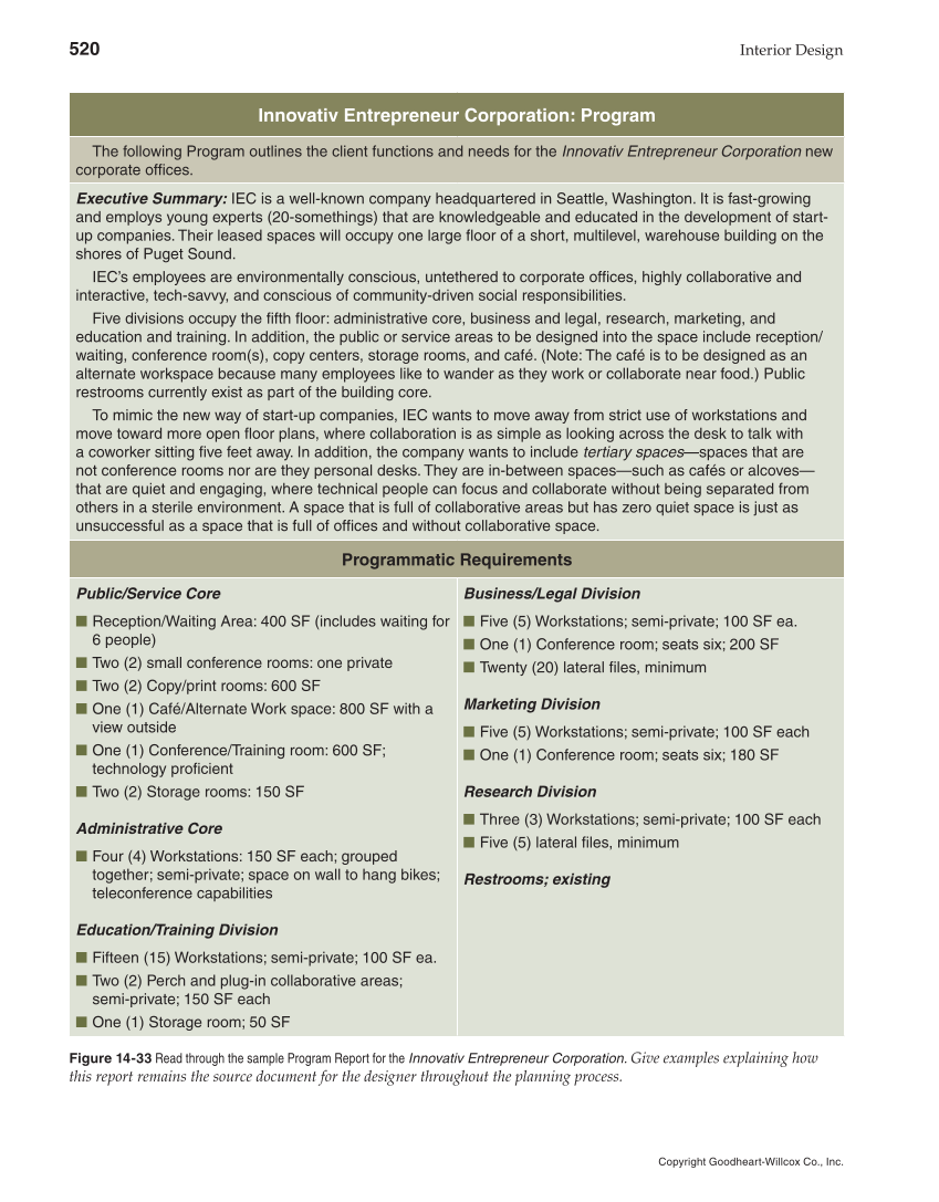 Interior Design, 1st Edition page 520