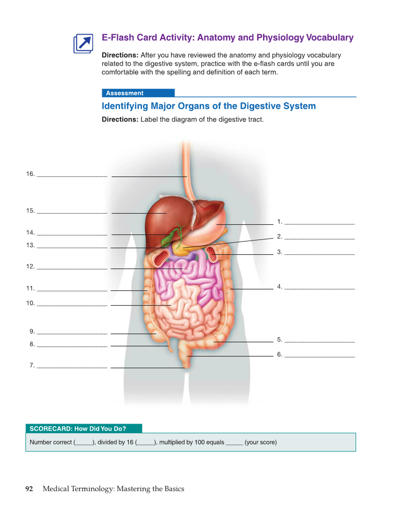 Medical Terminology: Mastering the Basics, 1st Edition page 92