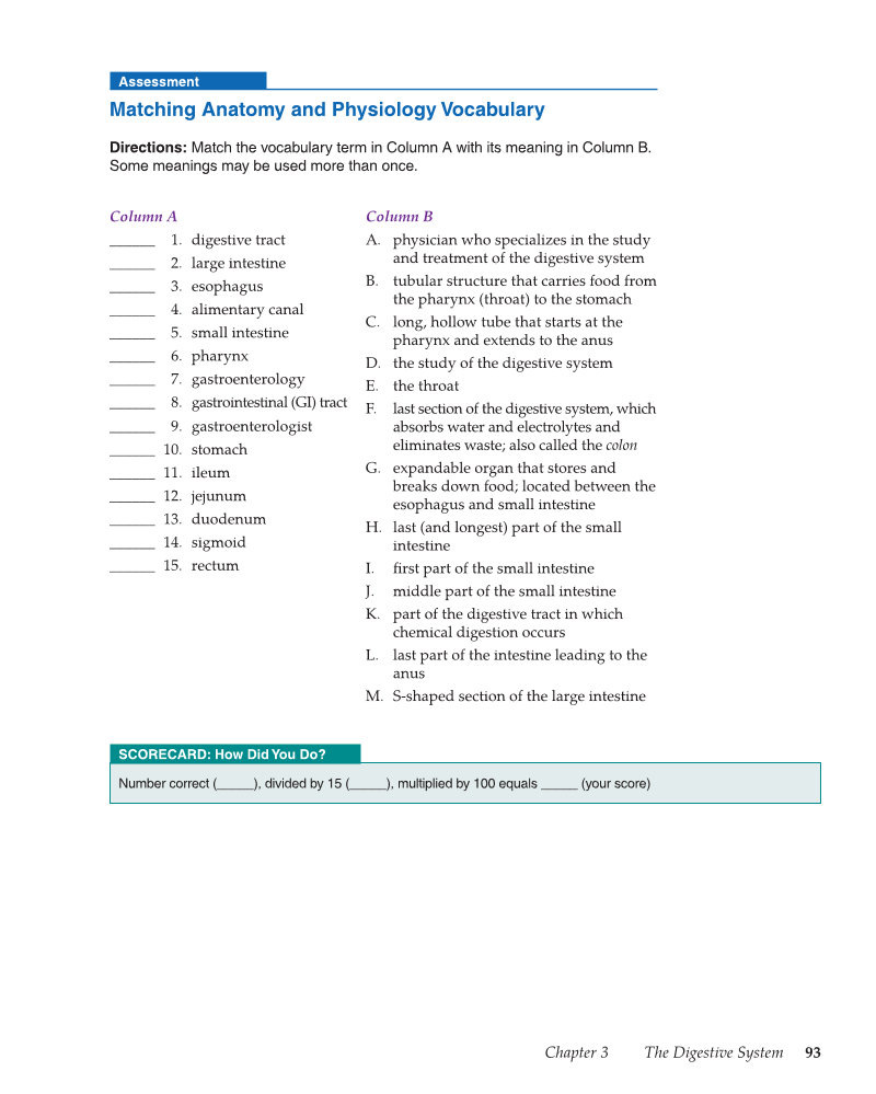 Medical Terminology: Mastering the Basics, 1st Edition page 93