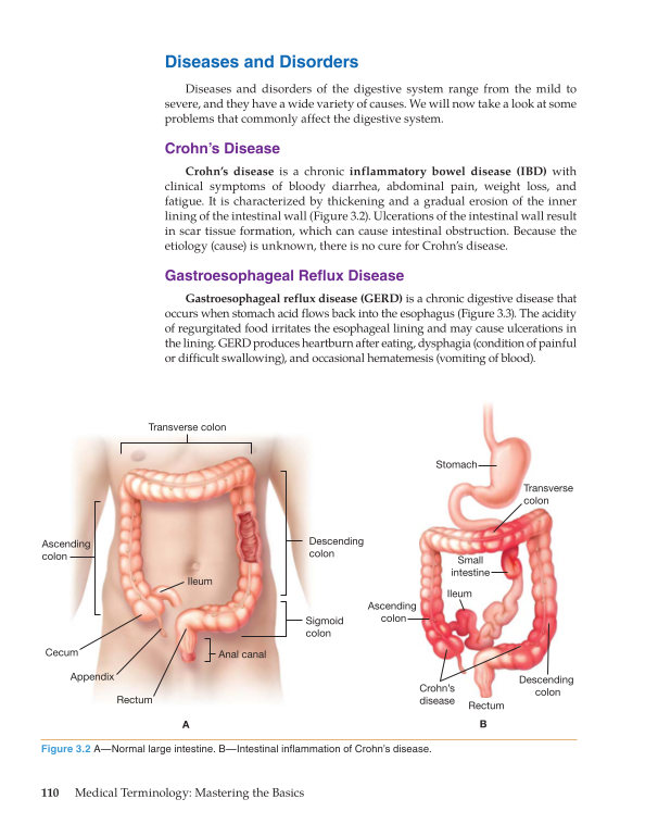 Medical Terminology: Mastering the Basics, 1st Edition page 110