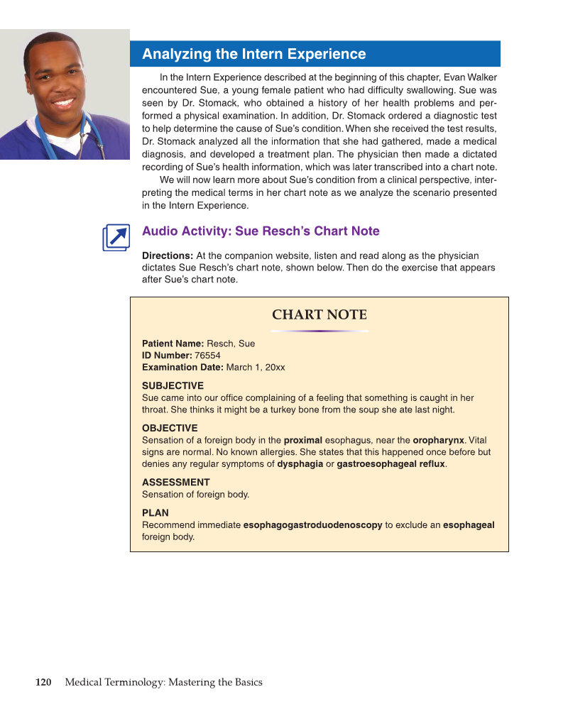 Medical Terminology: Mastering the Basics, 1st Edition page 120