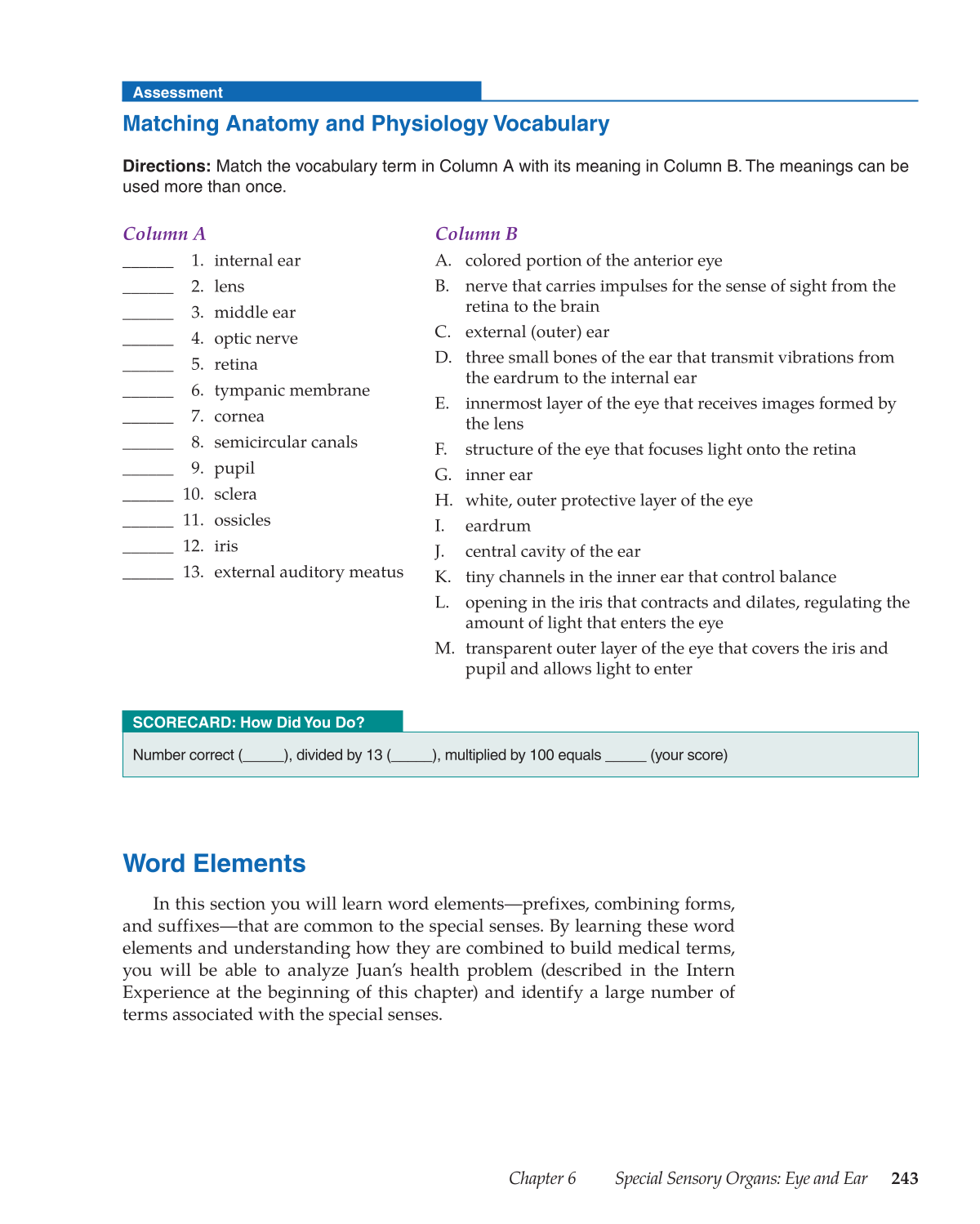 Medical Terminology: Mastering the Basics, 1st Edition page 243