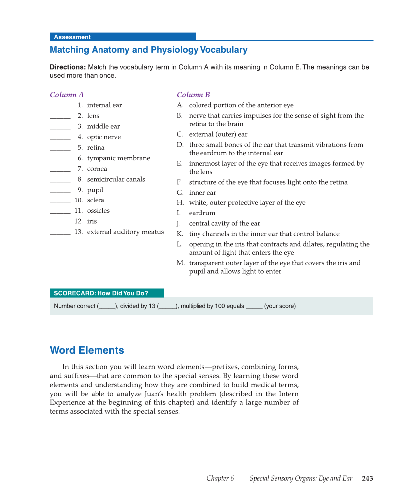 Medical Terminology: Mastering the Basics, 1st Edition page 243
