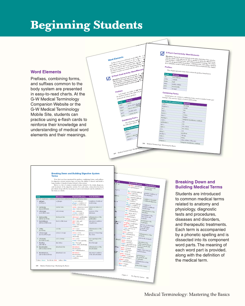 Medical Terminology: Mastering the Basics, 1st Edition page M3