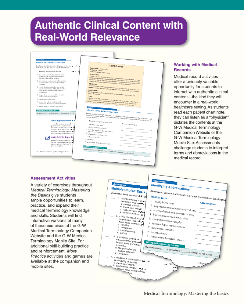 Medical Terminology: Mastering the Basics, 1st Edition page M5