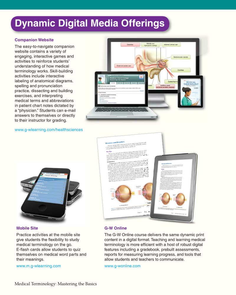 Medical Terminology: Mastering the Basics, 1st Edition page M6