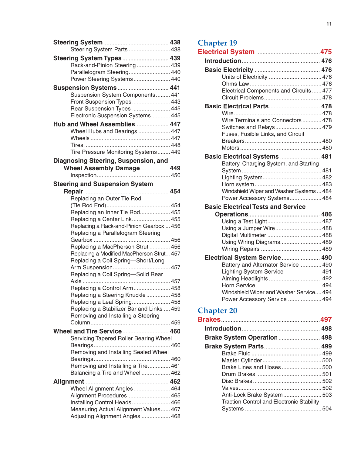 Auto Collision Repair and Refinishing, 1st Edition page 11