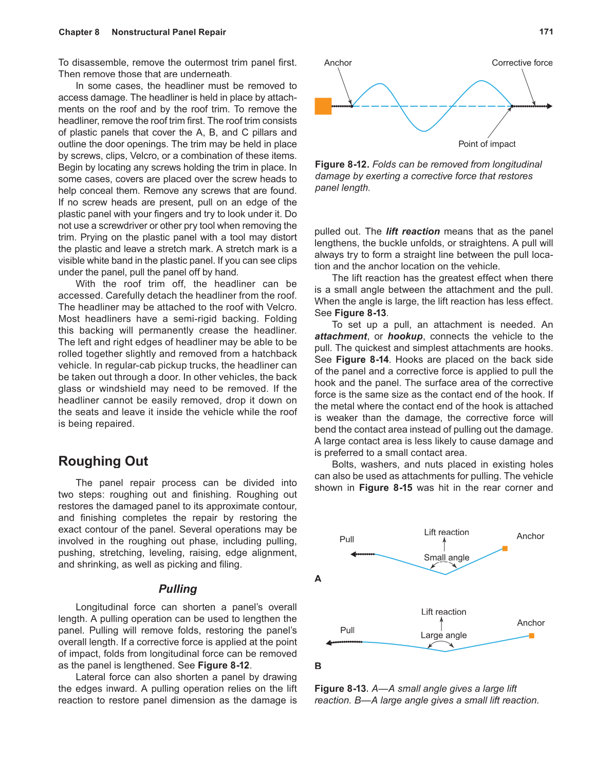 Auto Collision Repair and Refinishing, 1st Edition page 171