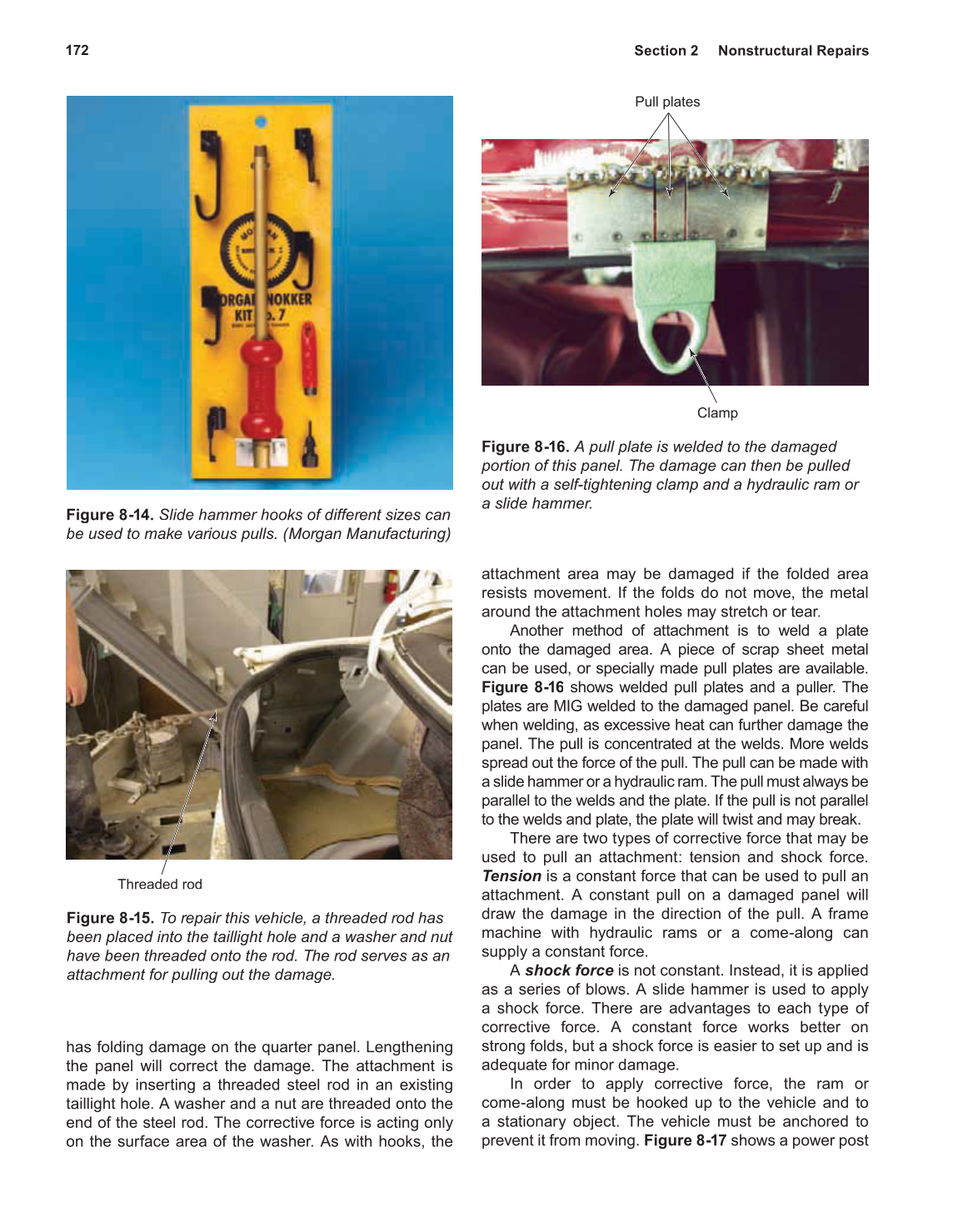 Auto Collision Repair and Refinishing, 1st Edition page 172