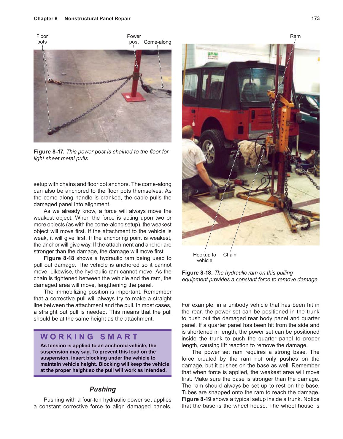 Auto Collision Repair and Refinishing, 1st Edition page 173