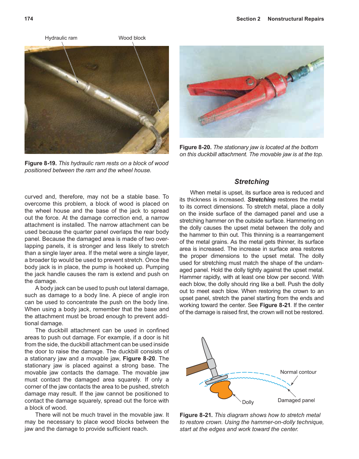 Auto Collision Repair and Refinishing, 1st Edition page 174