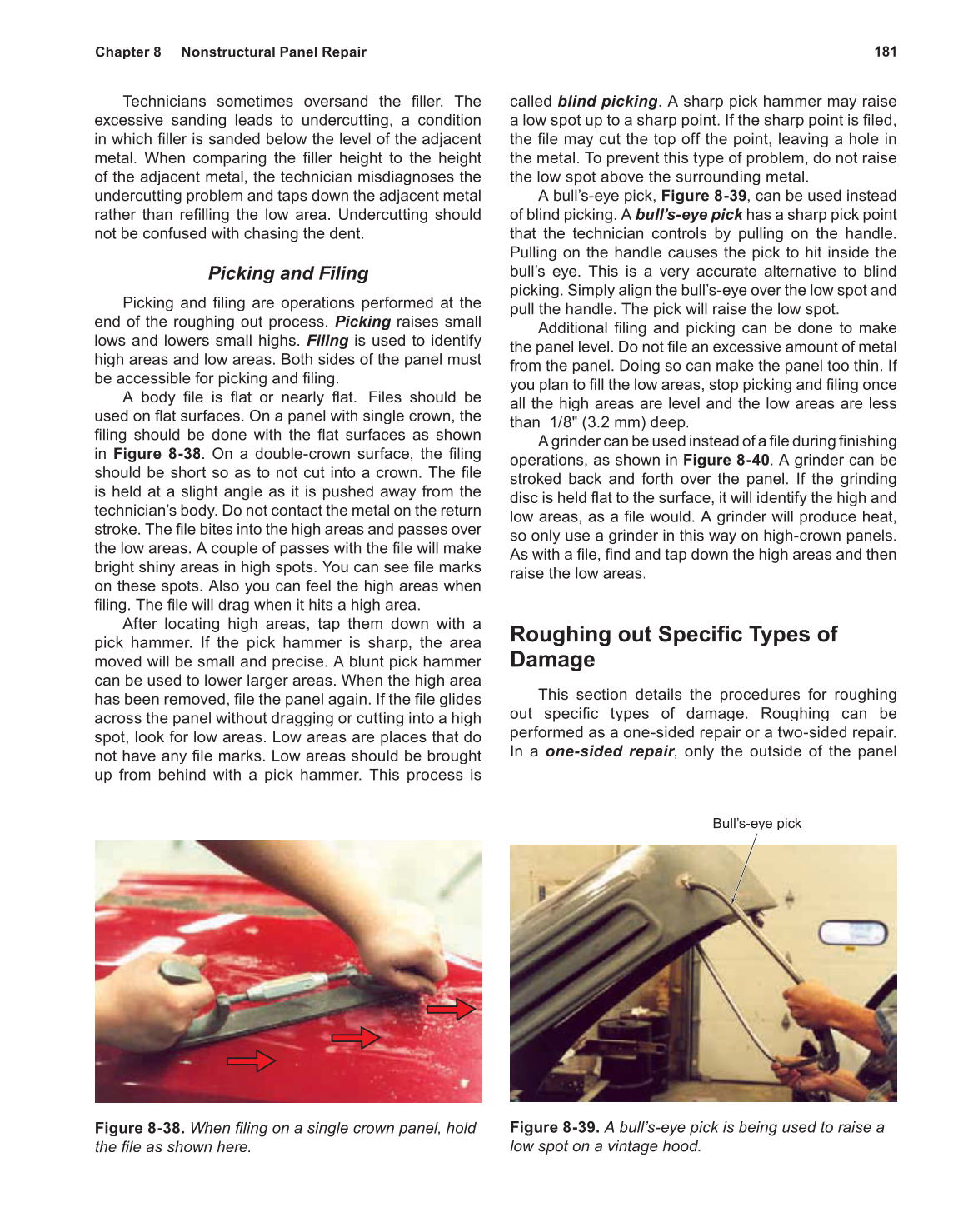 Auto Collision Repair and Refinishing, 1st Edition page 181