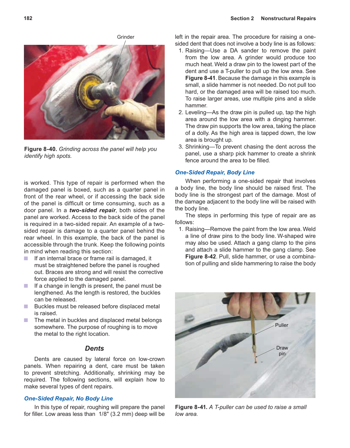 Auto Collision Repair and Refinishing, 1st Edition page 182