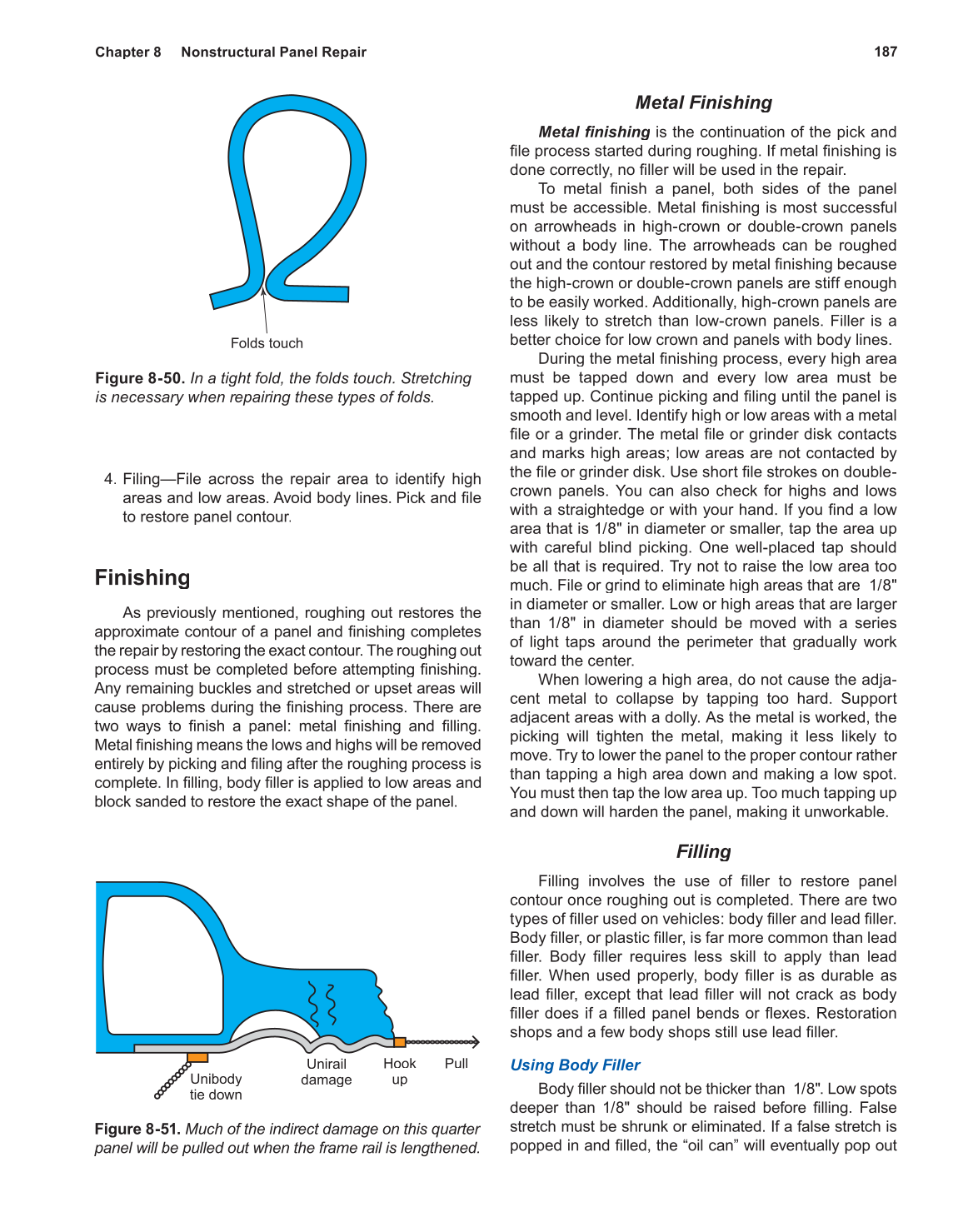 Auto Collision Repair and Refinishing, 1st Edition page 187