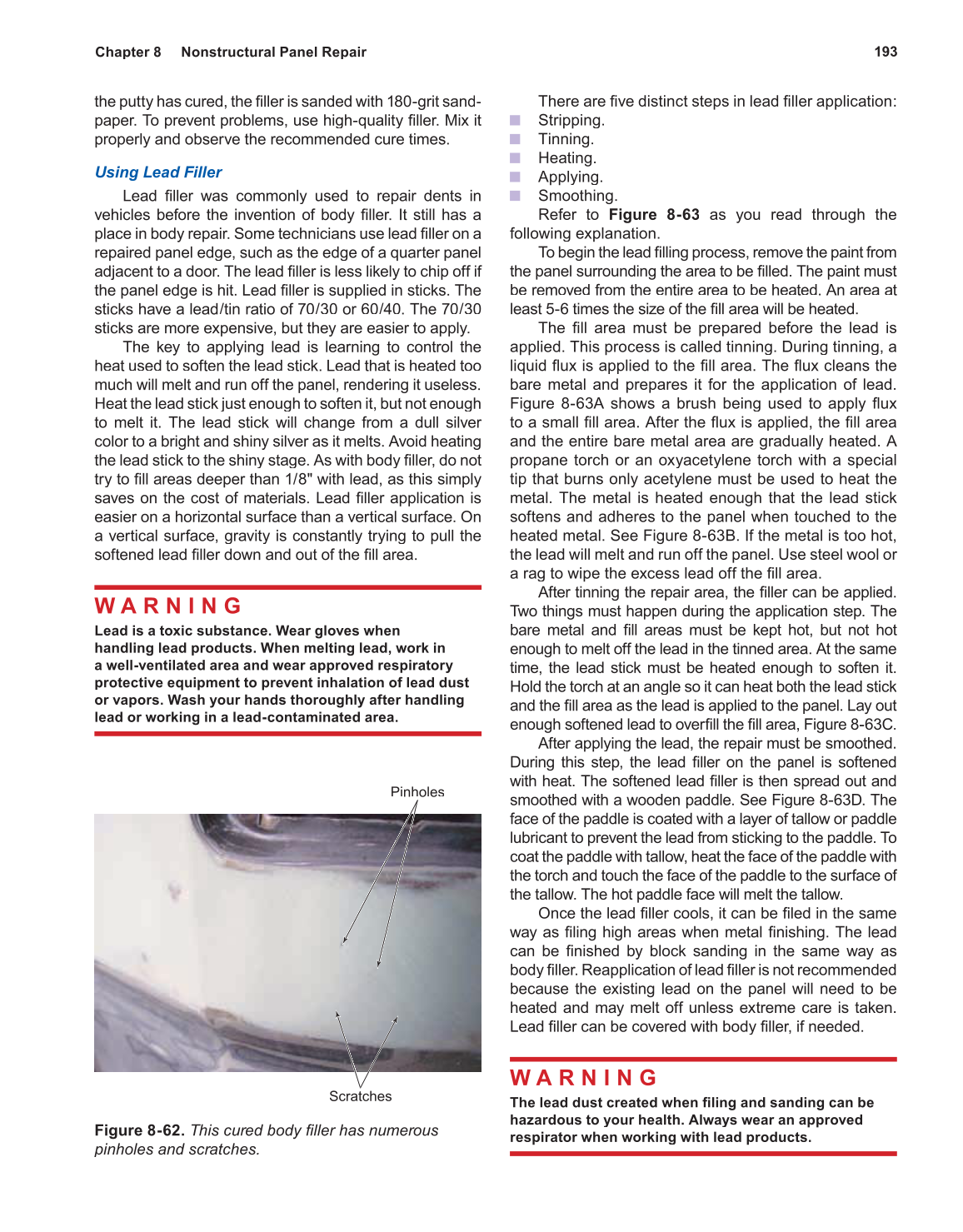 Auto Collision Repair and Refinishing, 1st Edition page 193
