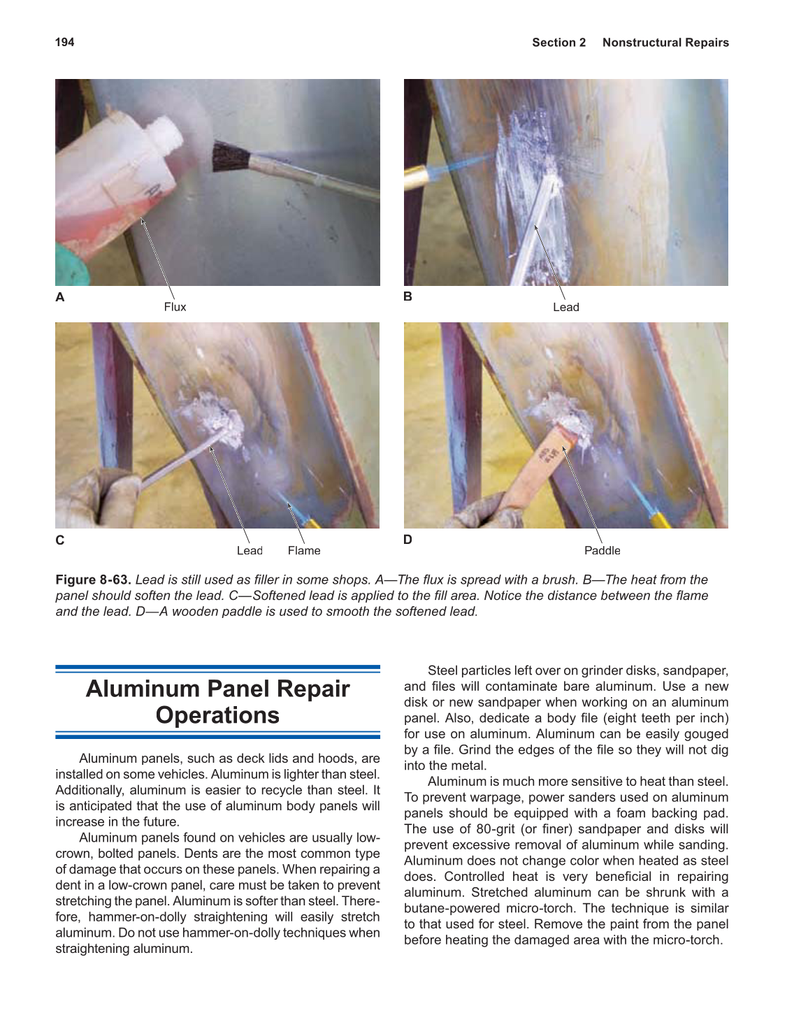 Auto Collision Repair and Refinishing, 1st Edition page 194