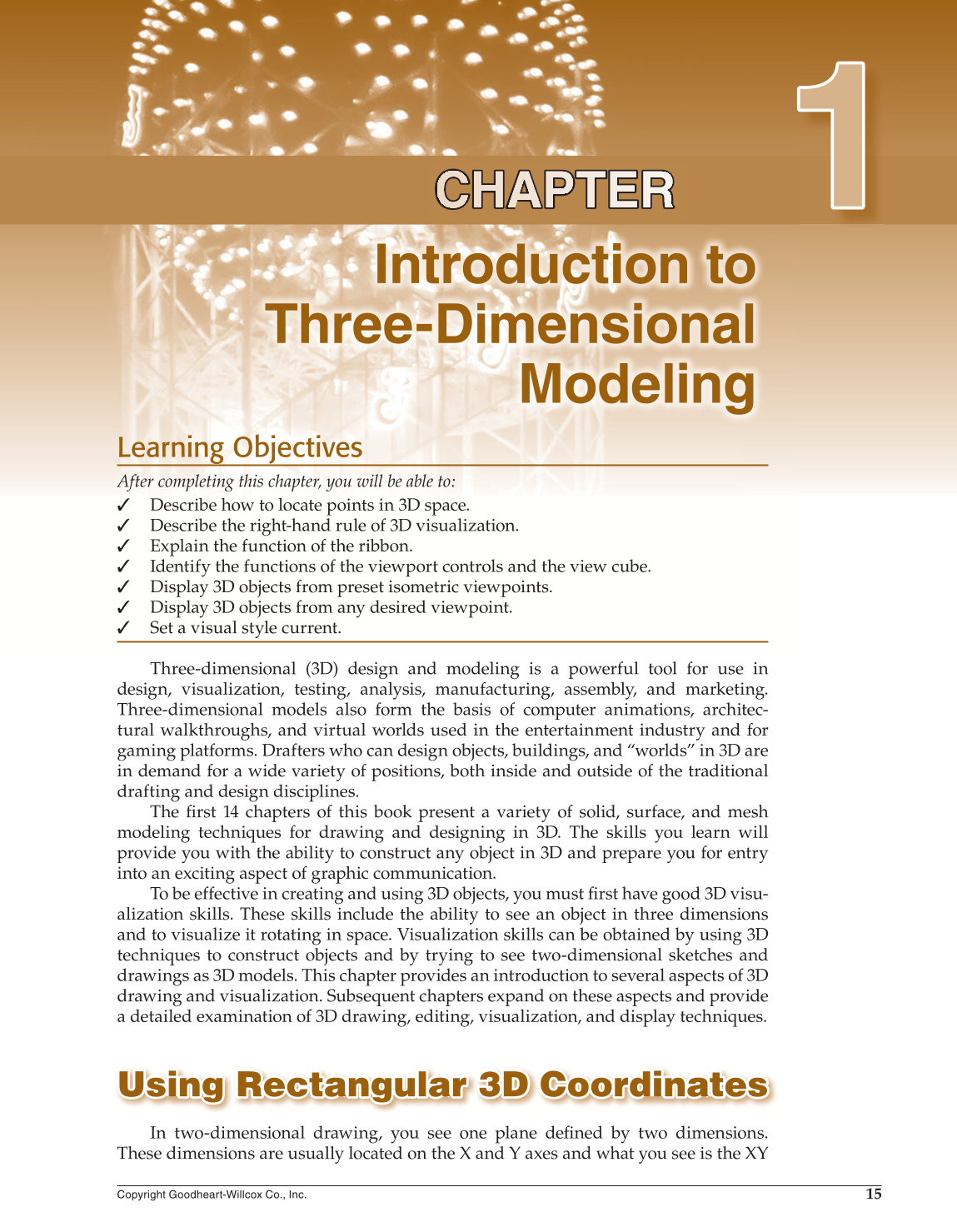 AutoCAD and Its Applications—Advanced 2015, 22nd Edition page 15