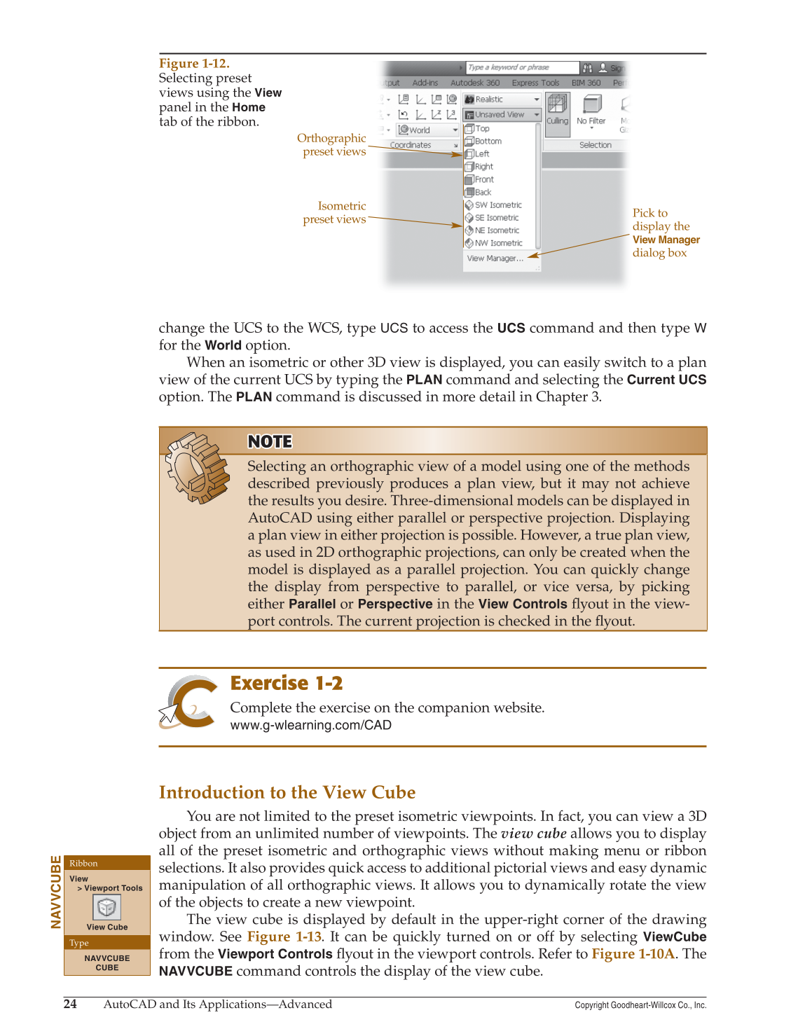 AutoCAD and Its Applications—Advanced 2015, 22nd Edition page 24