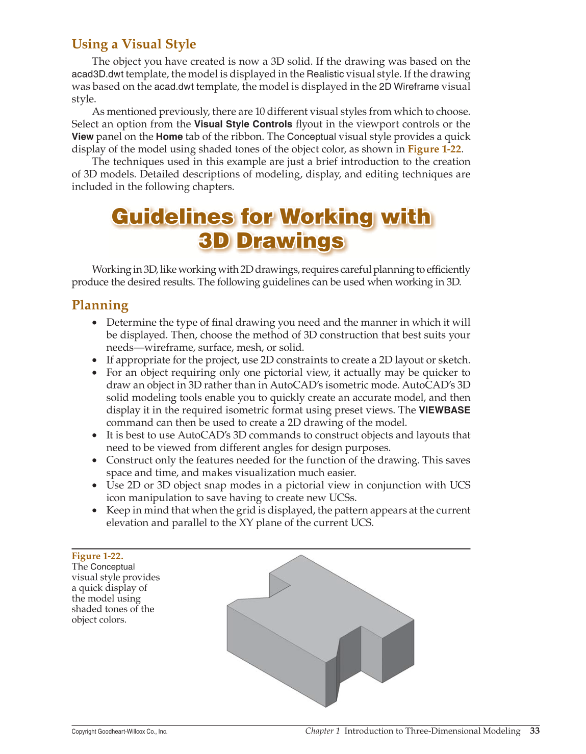 AutoCAD and Its Applications—Advanced 2015, 22nd Edition page 33