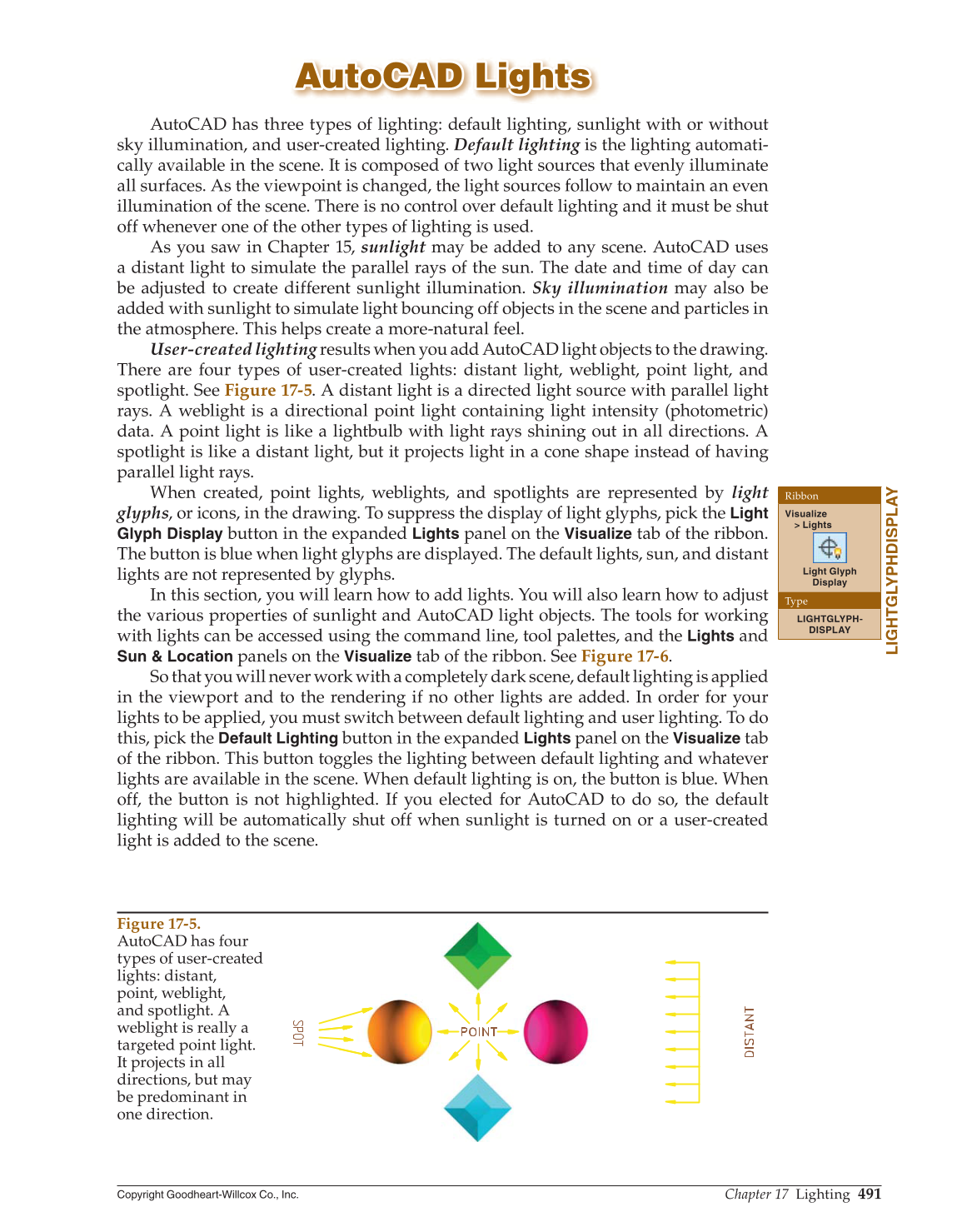 AutoCAD and Its Applications—Advanced 2015, 22nd Edition page 491