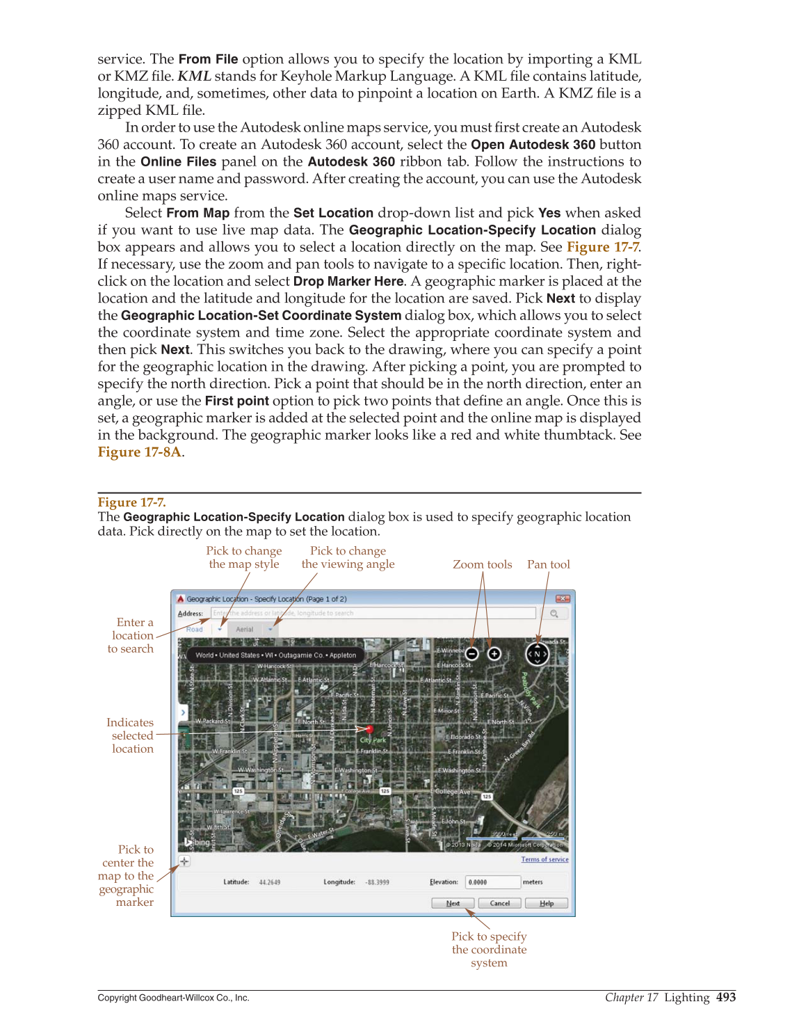 AutoCAD and Its Applications—Advanced 2015, 22nd Edition page 493