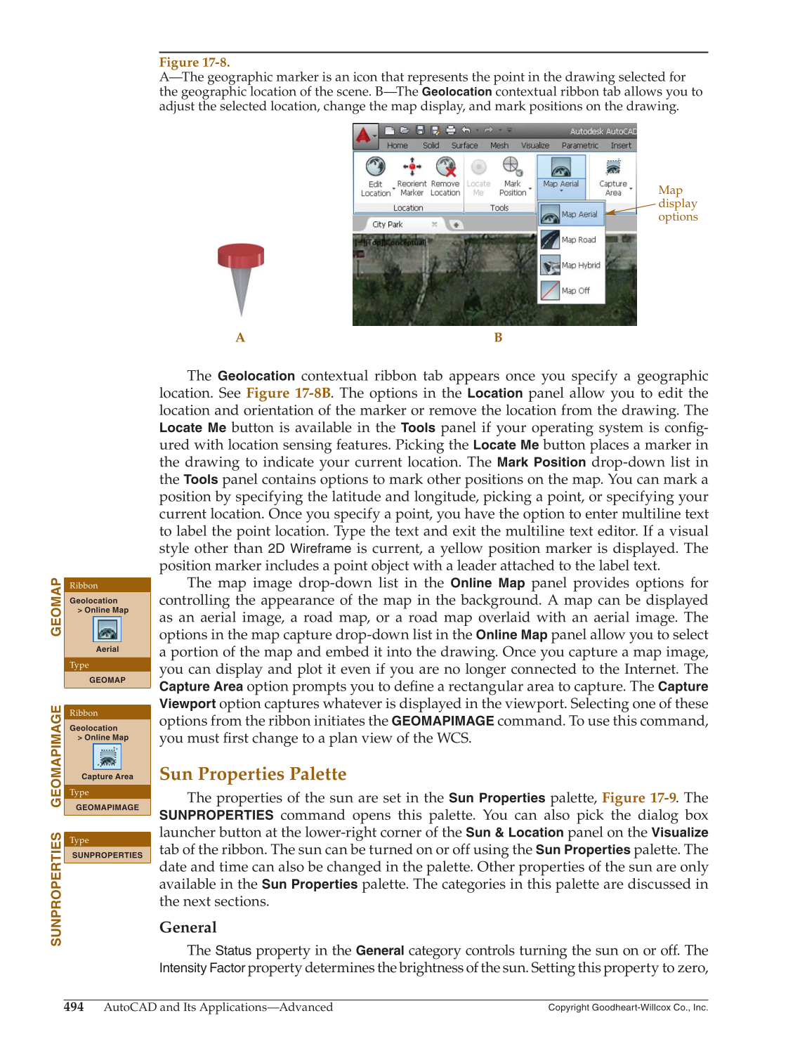 AutoCAD and Its Applications—Advanced 2015, 22nd Edition page 494