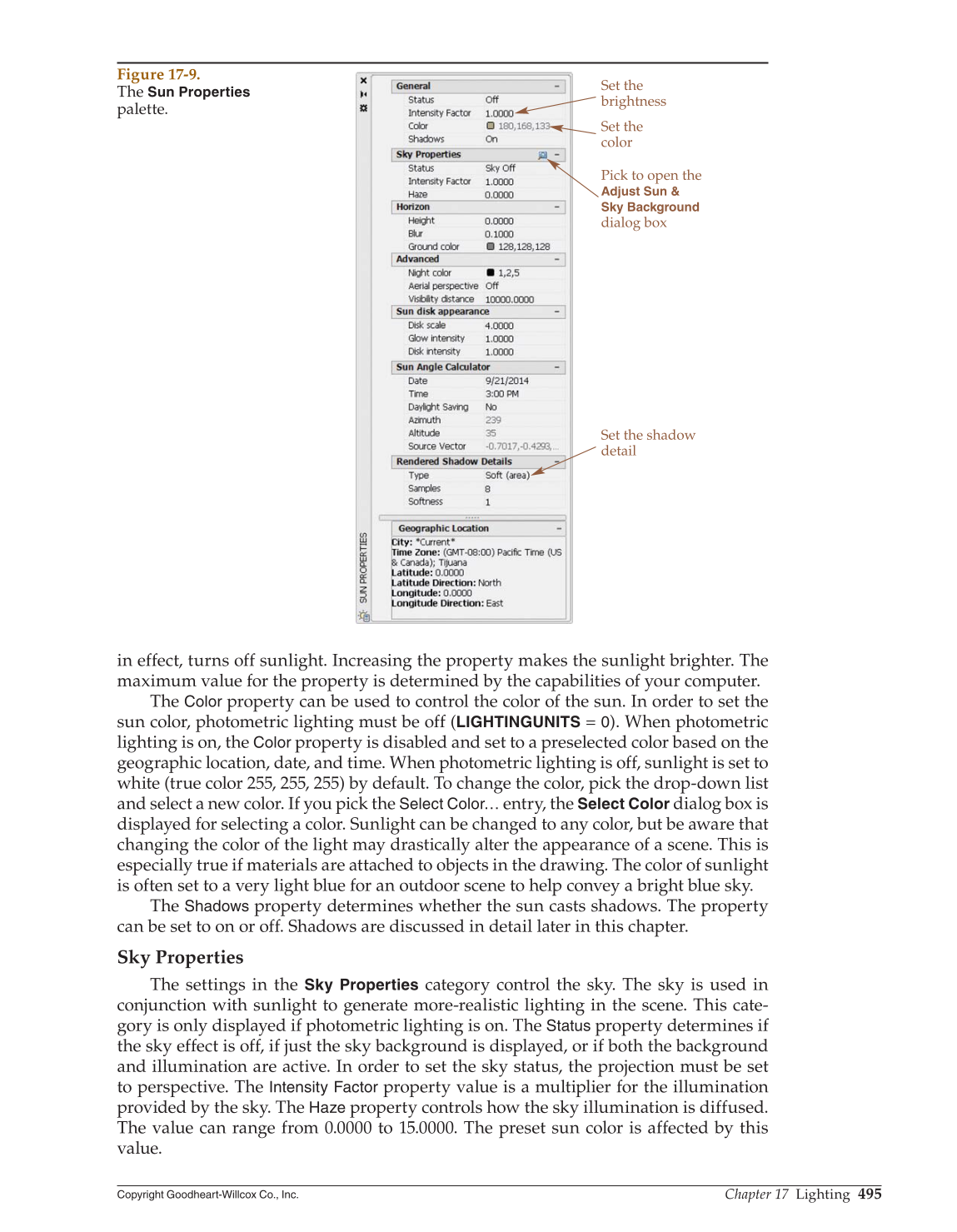 AutoCAD and Its Applications—Advanced 2015, 22nd Edition page 495