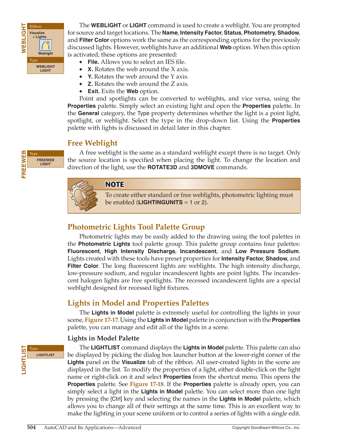 AutoCAD and Its Applications—Advanced 2015, 22nd Edition page 504