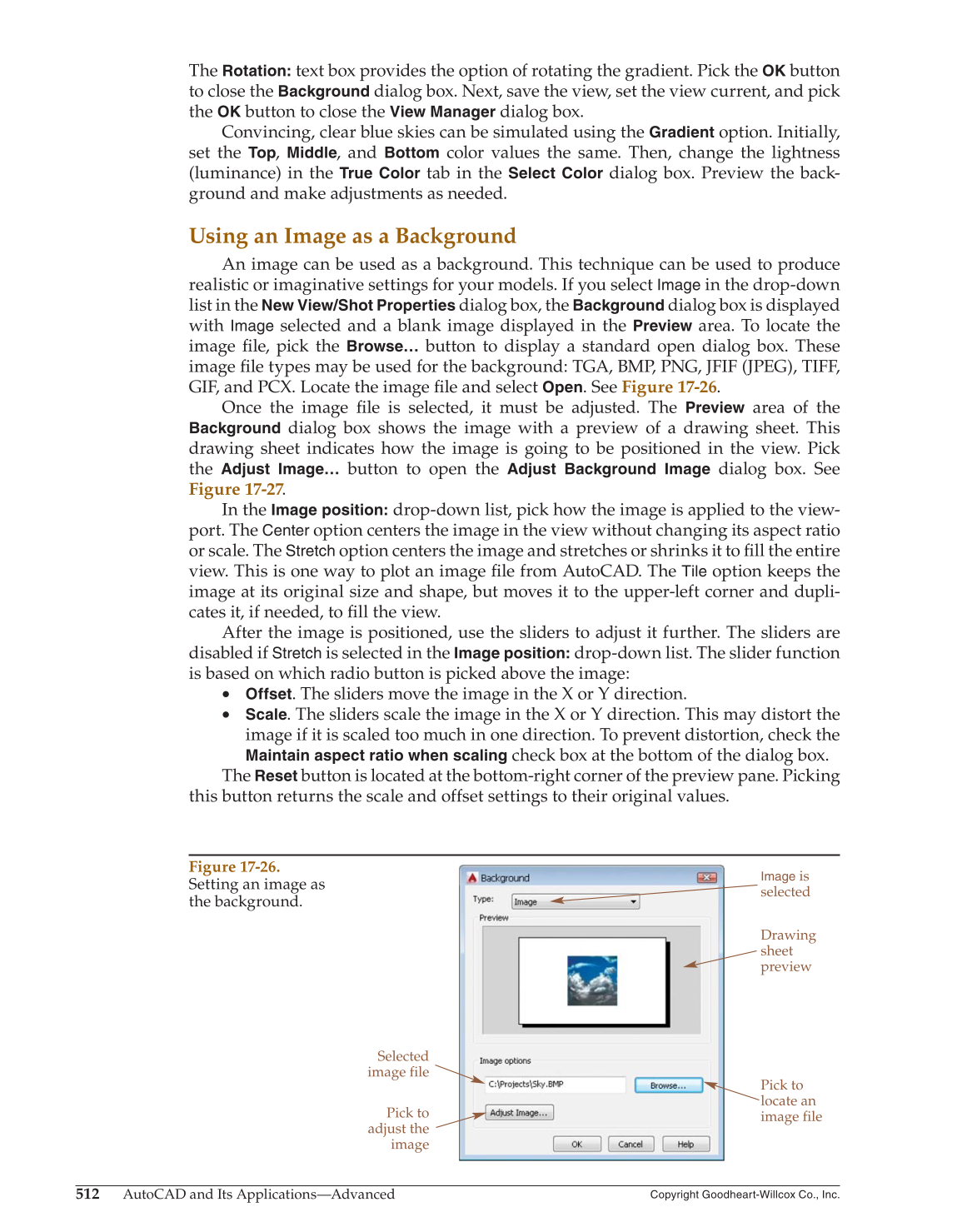 AutoCAD and Its Applications—Advanced 2015, 22nd Edition page 512