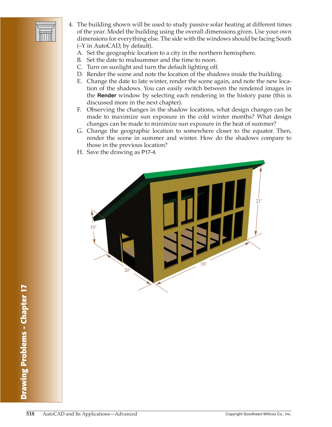 AutoCAD and Its Applications—Advanced 2015, 22nd Edition page 518