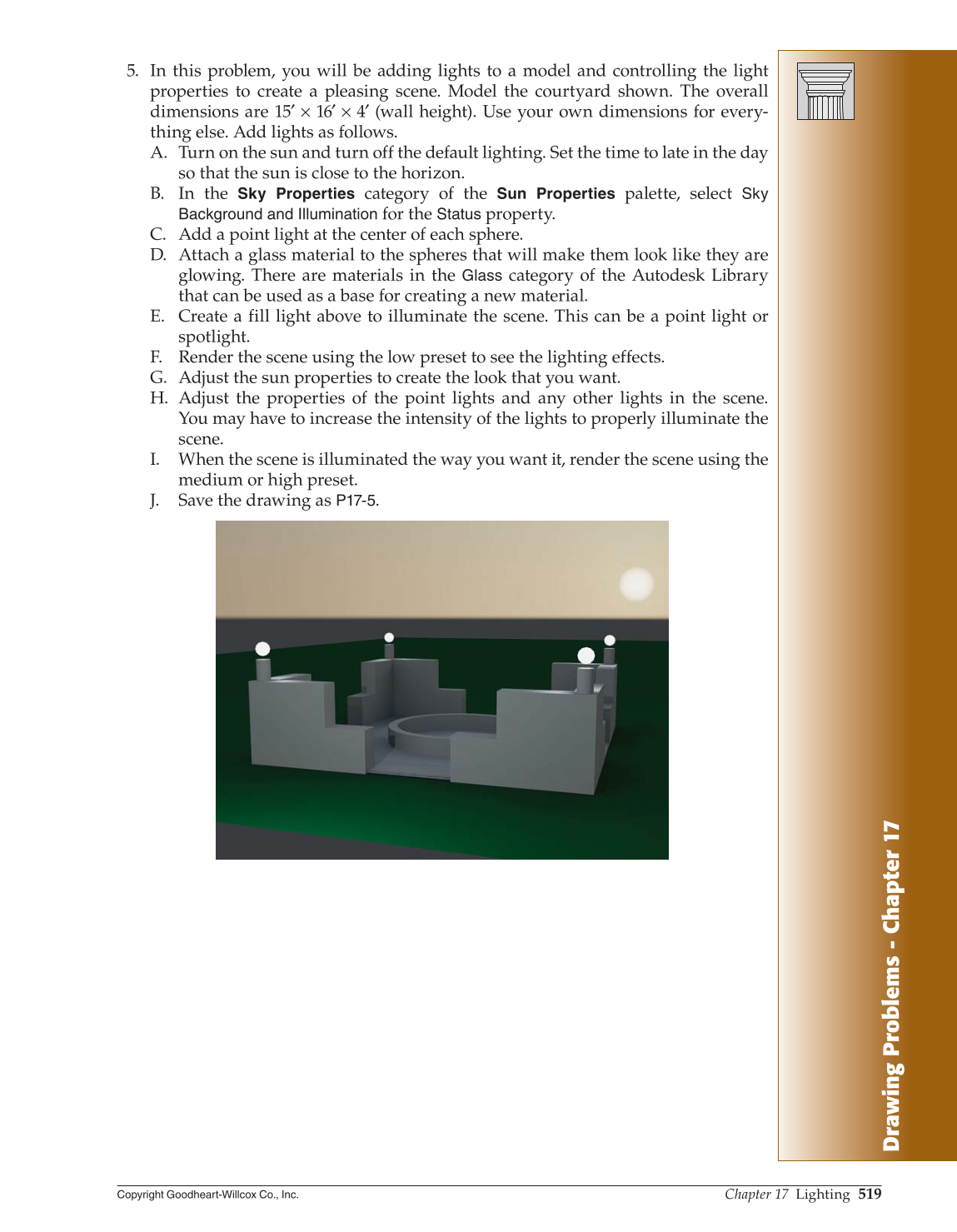 AutoCAD and Its Applications—Advanced 2015, 22nd Edition page 519