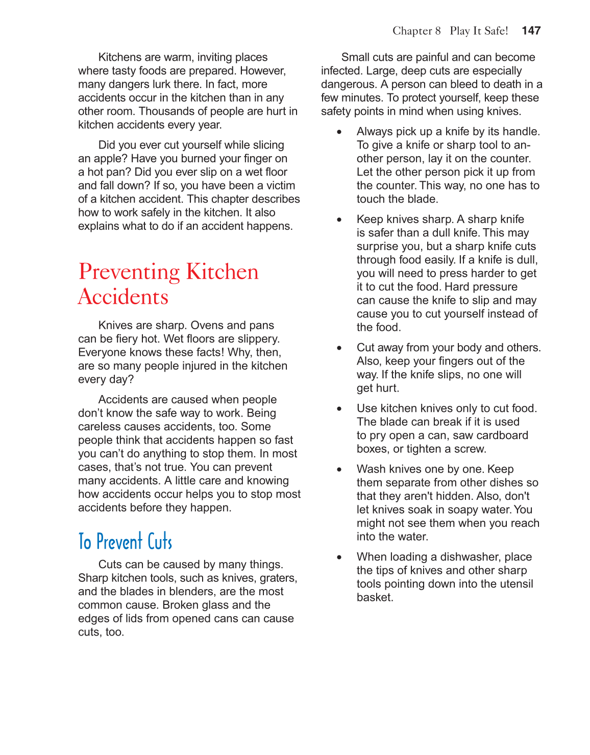 Adventures in Food and Nutrition!, 4th Edition page 147