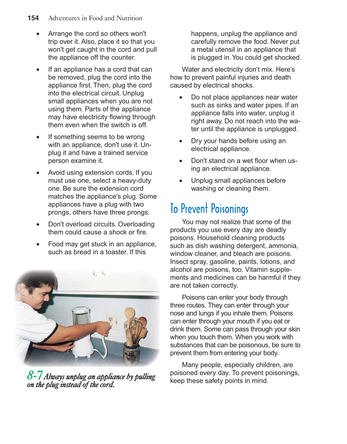 Adventures in Food and Nutrition!, 4th Edition page 154